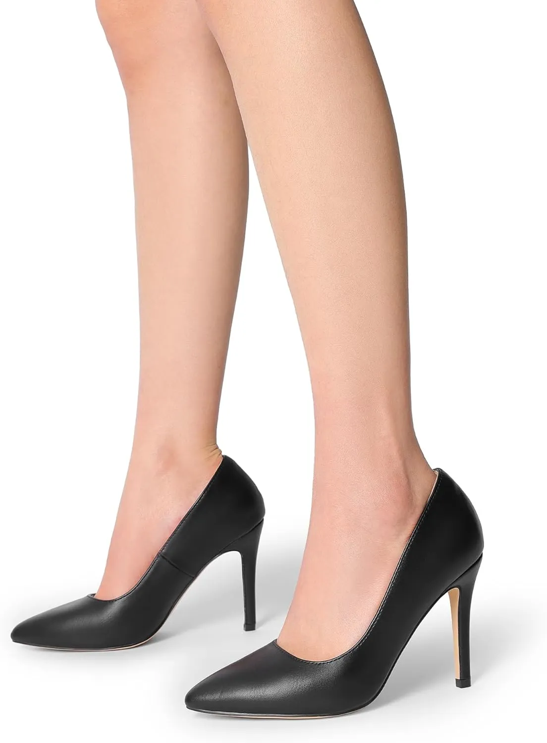 DREAM PAIRS Women's Closed Toe High Heels Dress Pointed Toe Wedding Pump Shoes