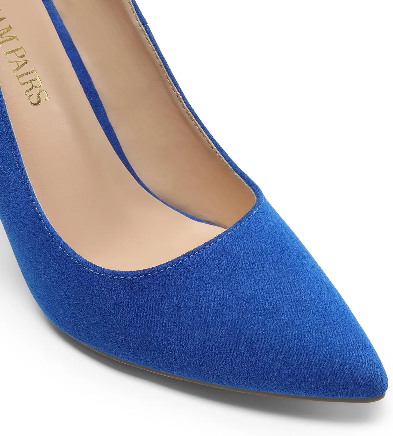 DREAM PAIRS Women's Closed Toe High Heels Dress Pointed Toe Wedding Pump Shoes