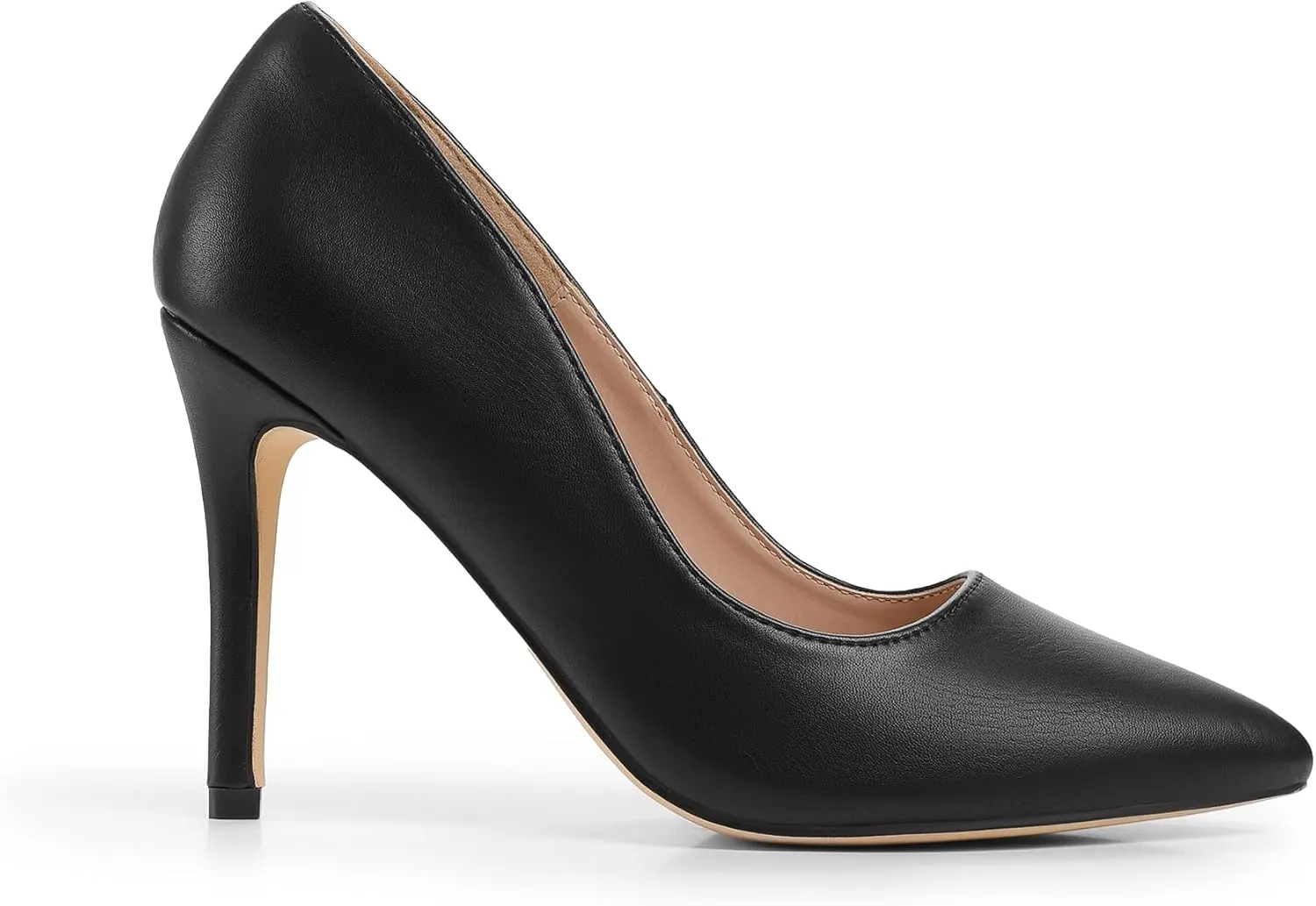 DREAM PAIRS Women's Closed Toe High Heels Dress Pointed Toe Wedding Pump Shoes