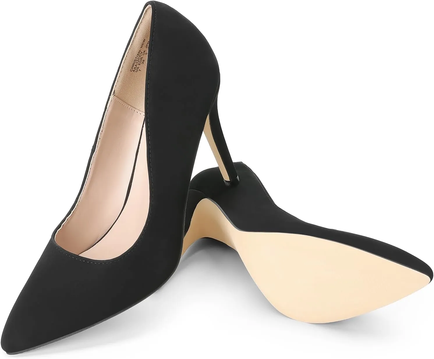 DREAM PAIRS Women's Closed Toe High Heels Dress Pointed Toe Wedding Pump Shoes