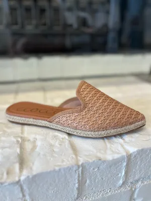 EAB Favorites Pointed Toe Raffia Mule