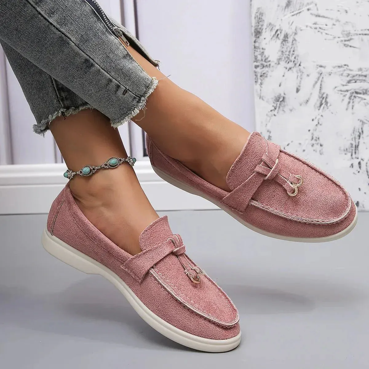 Elara - Komfortable slip-on sko med moderne design