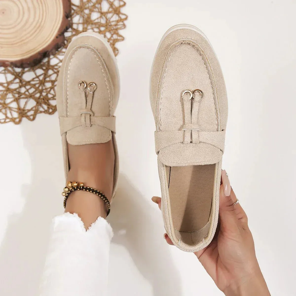 Elara - Komfortable slip-on sko med moderne design