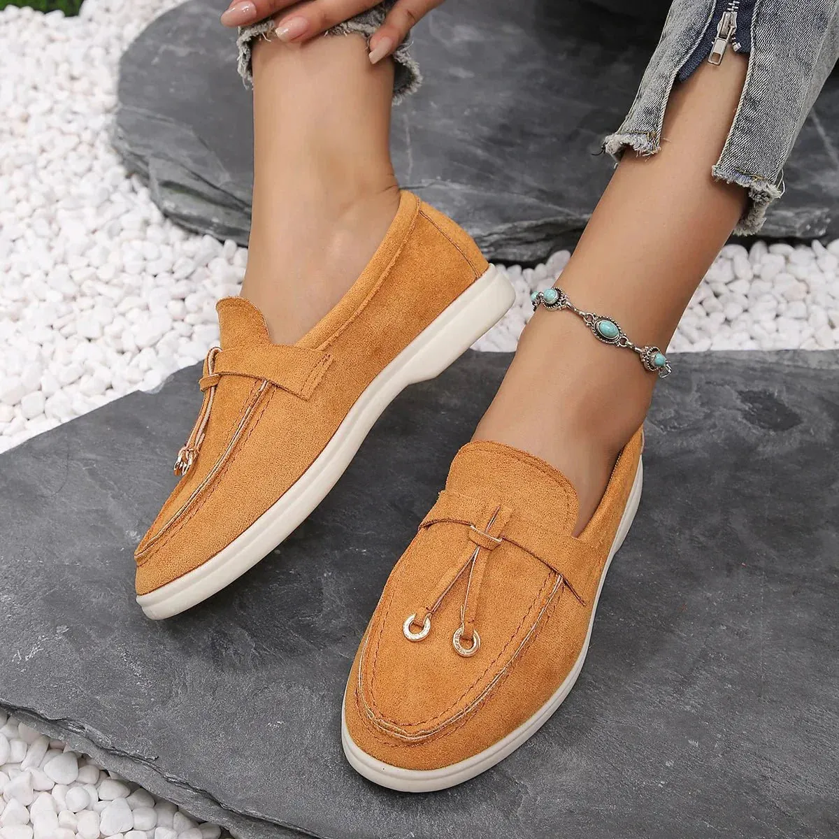 Elara - Komfortable slip-on sko med moderne design