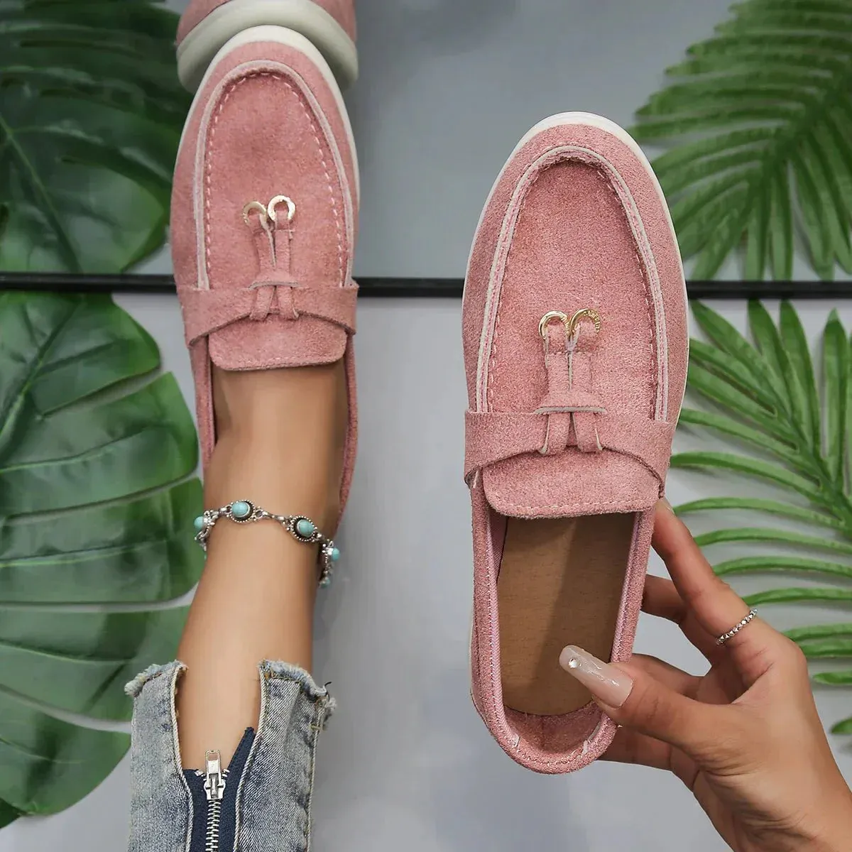 Elara - Komfortable slip-on sko med moderne design
