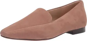 Emelie Squared Toe Loafers Leather International delivery Praline Affordable Edelman Sam Dress On Slip Suede