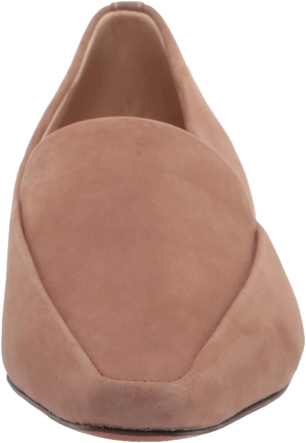Emelie Squared Toe Loafers Leather International delivery Praline Affordable Edelman Sam Dress On Slip Suede