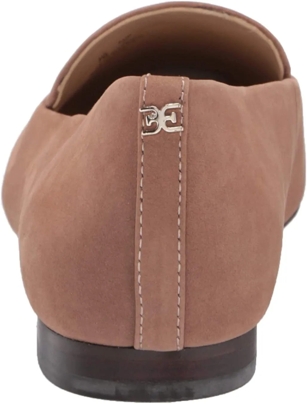 Emelie Squared Toe Loafers Leather International delivery Praline Affordable Edelman Sam Dress On Slip Suede