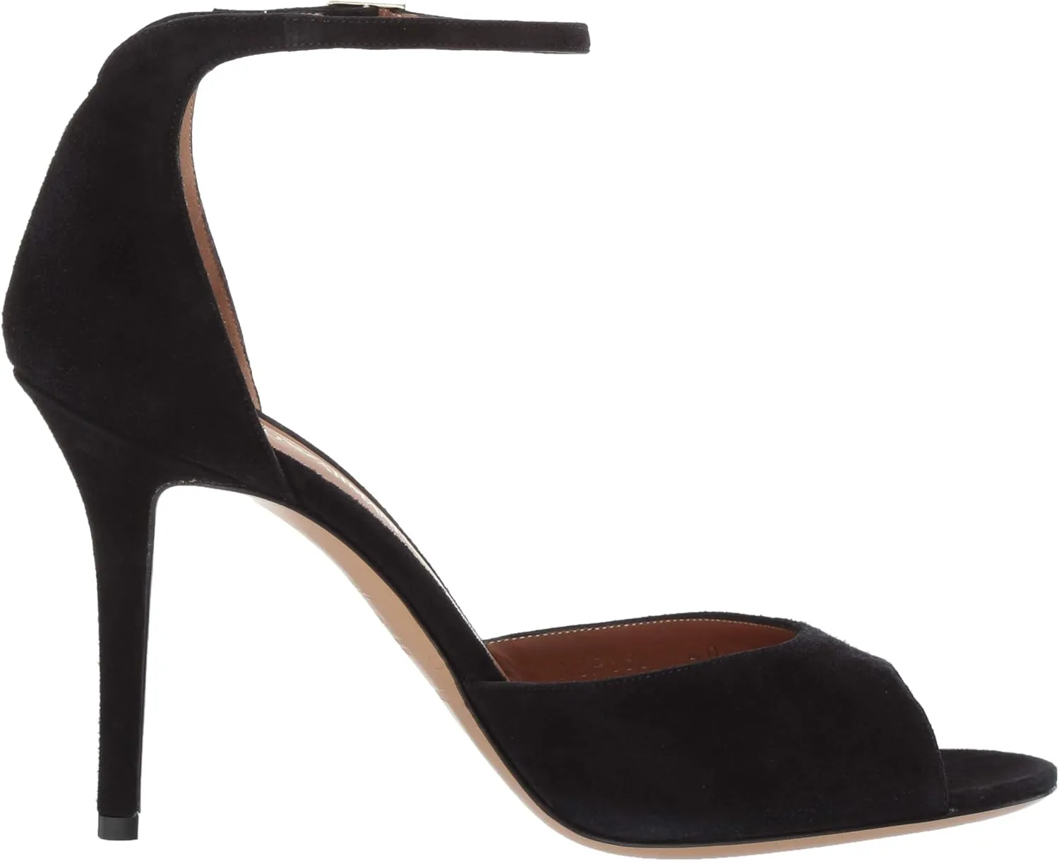 Emporio Armani Women's Suede Ankle Strap Pump