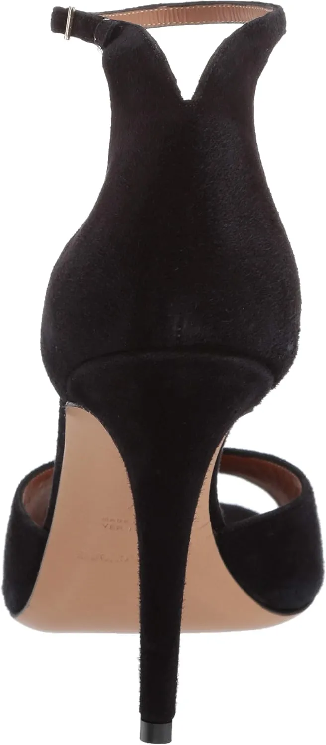 Emporio Armani Women's Suede Ankle Strap Pump