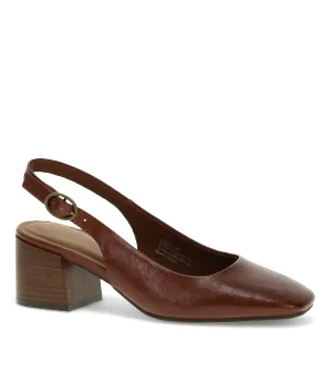 Ester Block Heel Slingback Pump