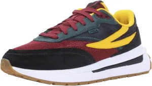 Fila Renno Men's Sneaker 10.5 D(M) US Rhubarb-Dark Green-White