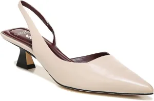 Franco Sarto Women's Devin Pointed Toe Kitten Heel Slingback Pump