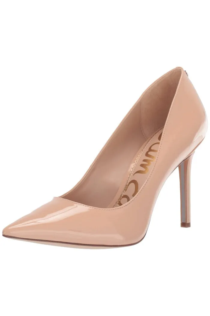 Hazel Nude Patent Leather Heel