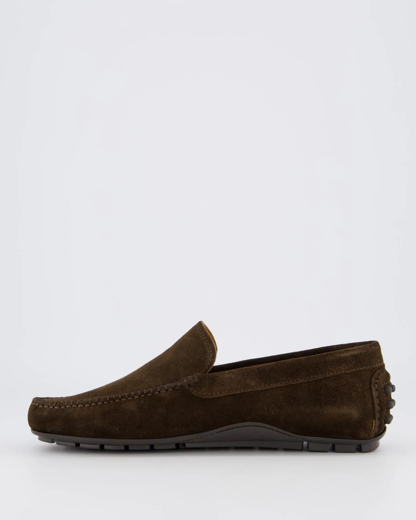 Heren Driver Loafer Bruin