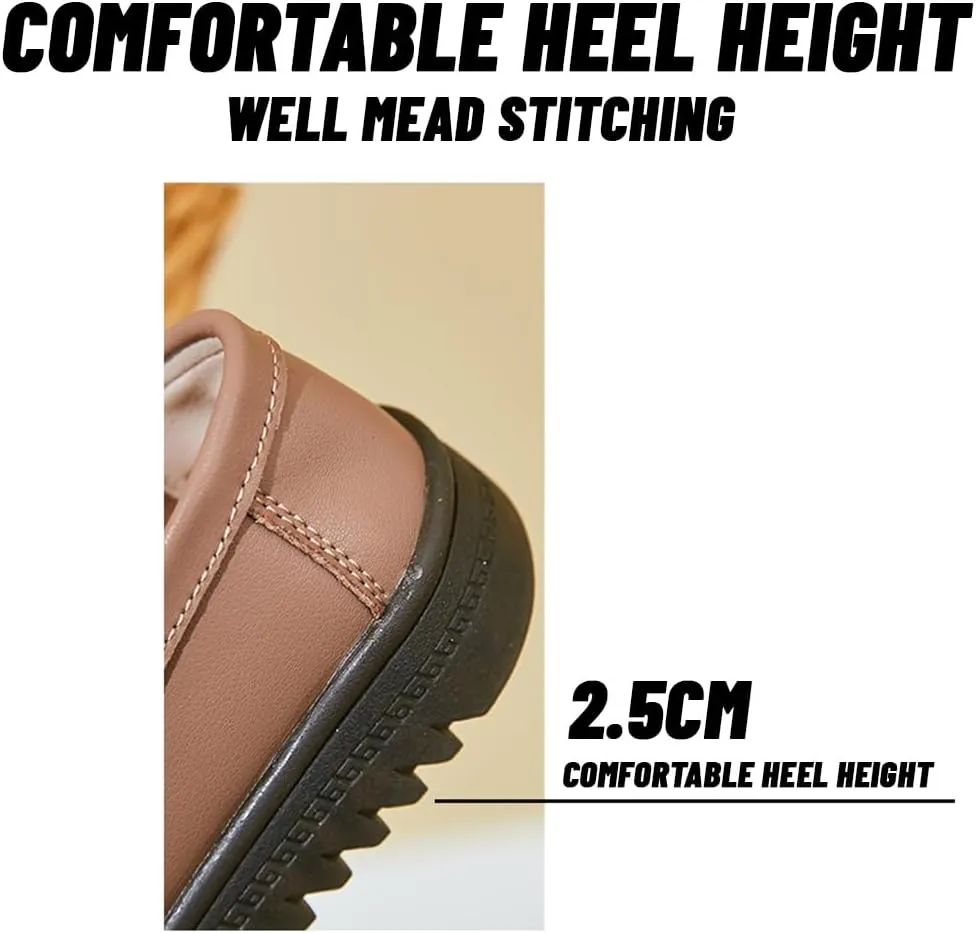HESBITEUL Women's Casual Penny Loafers Driving Moccasins Comfort Slip on Flat Boat Shoes Walking Shoes with Bowknot
