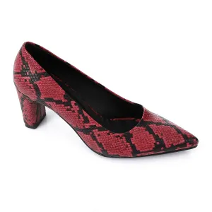 High Heel Mule Sandals – Elegant Pointed Toe, Faux Leather Texture