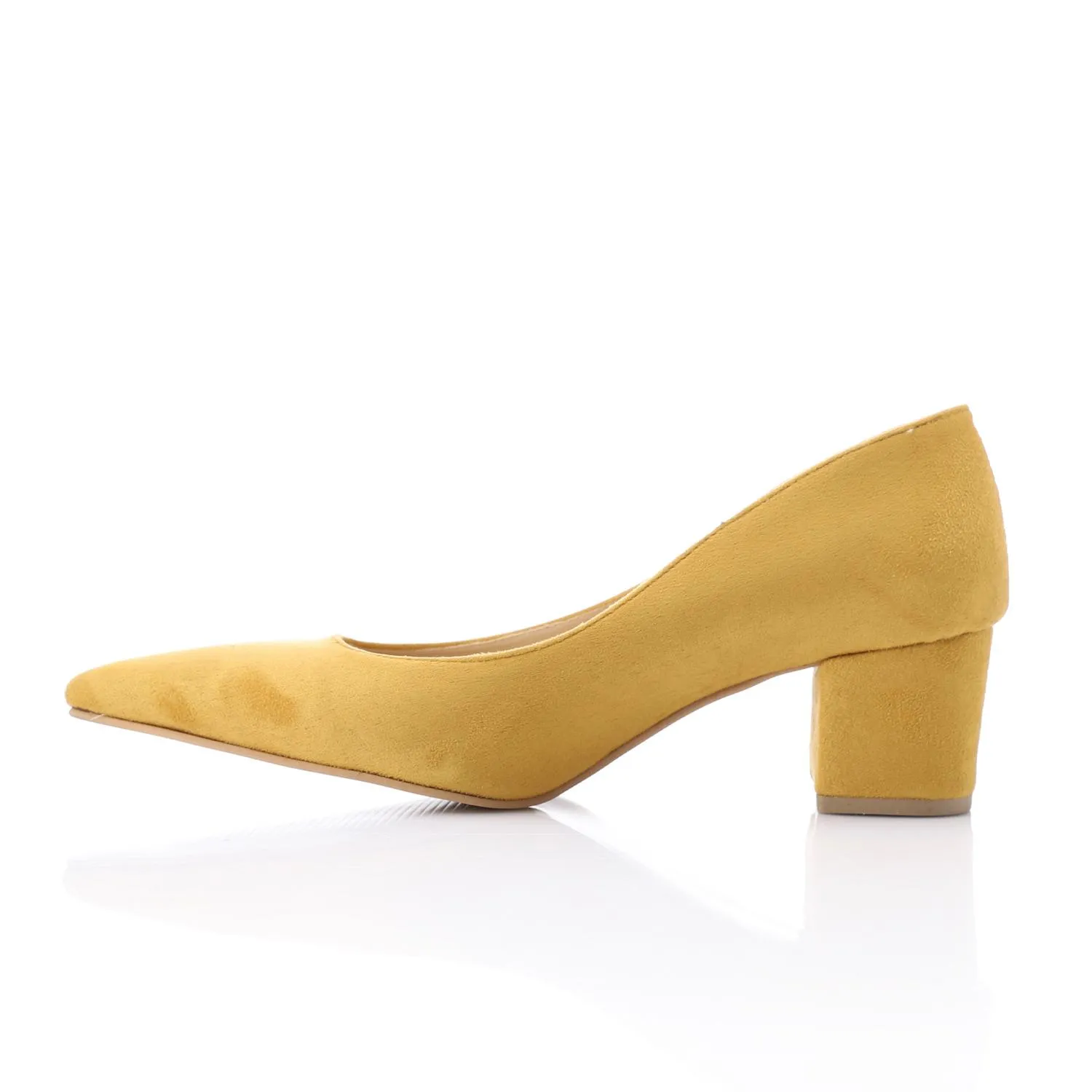 High Heel Mule Sandals – Elegant Pointed Toe, Suede Leather Texture 3CM