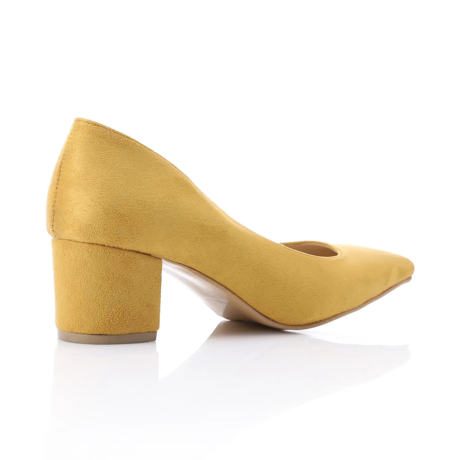 High Heel Mule Sandals – Elegant Pointed Toe, Suede Leather Texture 3CM