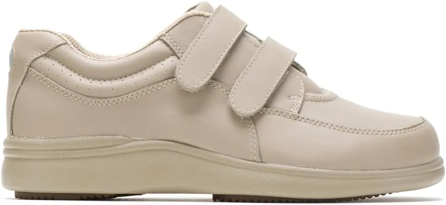 Hush Puppies womens Power Walker Ii Loafer, Taupe Leather, 12 X-Wide US