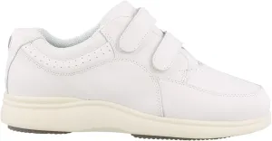 Hush Puppies Women's Power Walker II Loafer, White Leather, 12 M US
