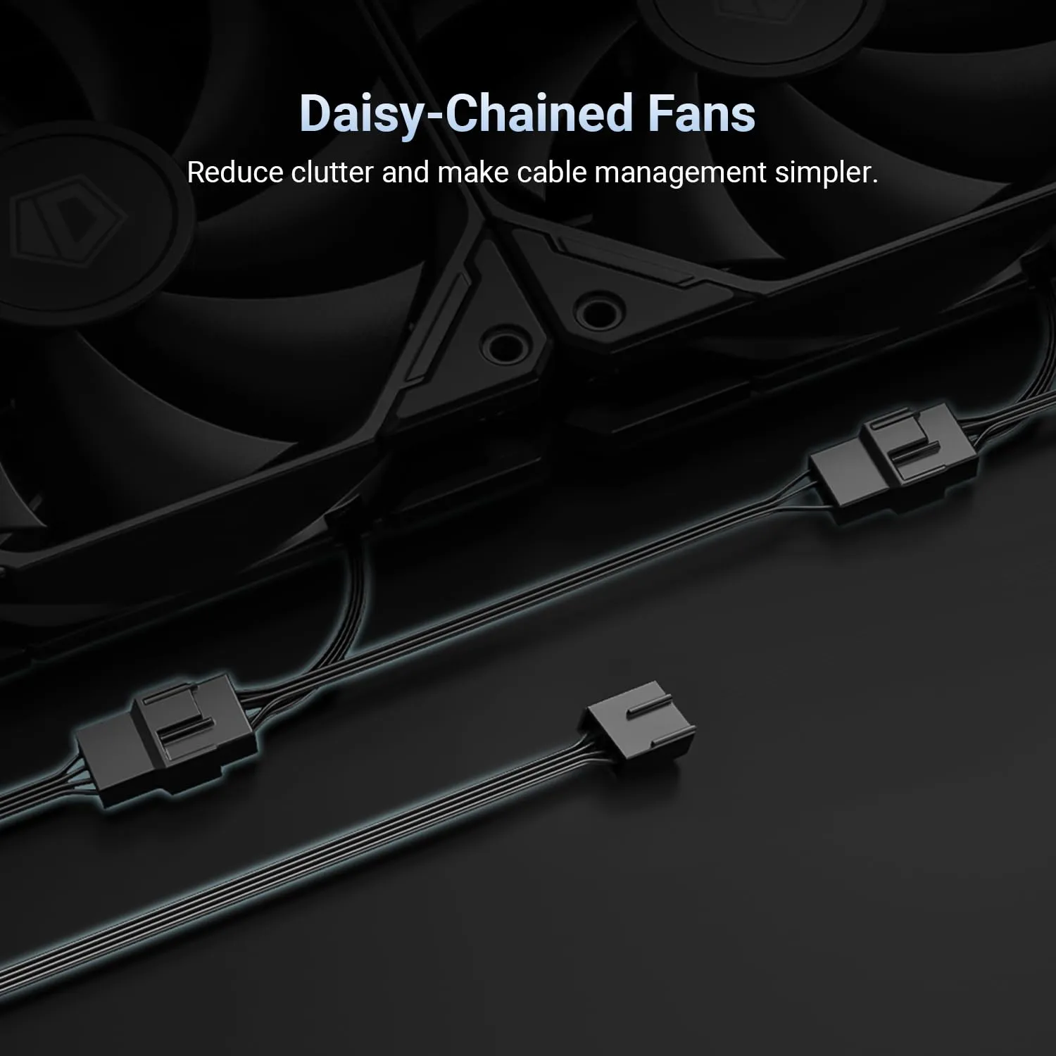 ID-COOLING FX240 PRO Liquid CPU Cooler for Desktop - 240mm AIO Cooler, 2 x 120mm High-efficient Fans, Special CD Pattern Pump Header, Intel & AMD Compatible