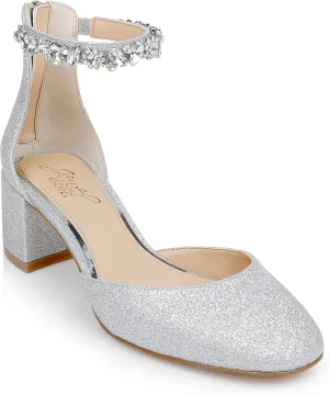 Jewel Badgley Mischka Cathleen Block Heel
