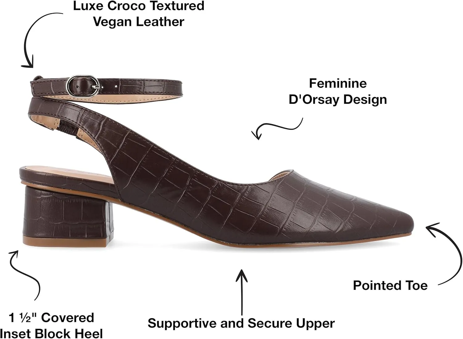 Journee Collection Women's Keefa Pump