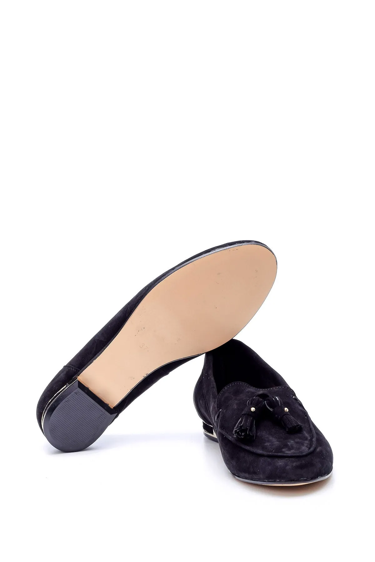 Kadın Süet Loafer