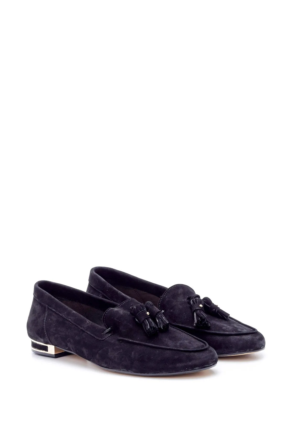 Kadın Süet Loafer