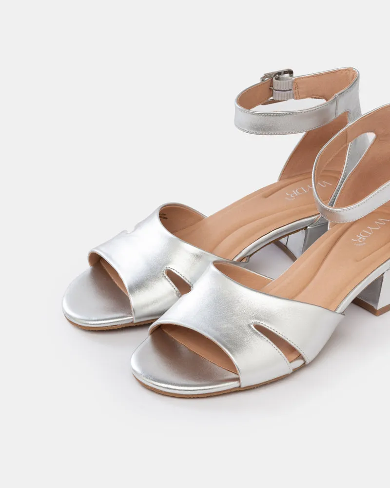 Kelly Block Heel Ankle Sandals