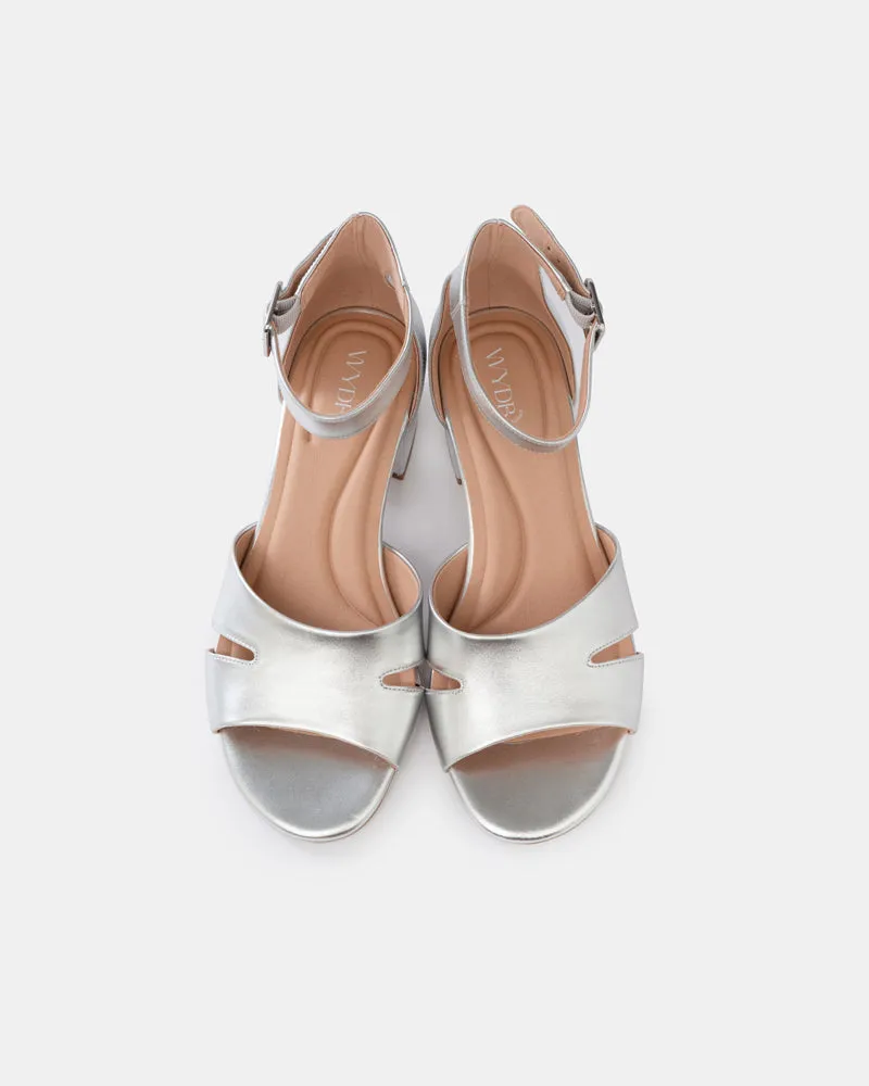 Kelly Block Heel Ankle Sandals