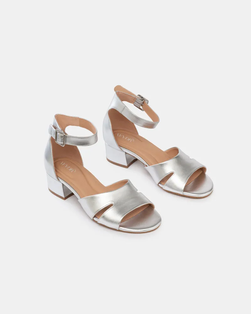 Kelly Block Heel Ankle Sandals