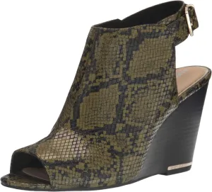 Kenneth Cole Women's Wedged Open Toe Pump