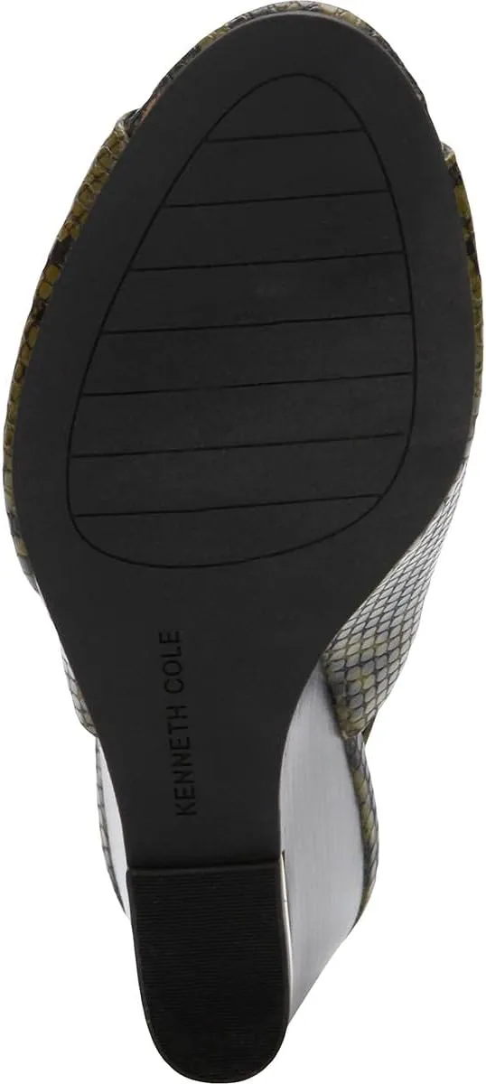 Kenneth Cole Women's Wedged Open Toe Pump