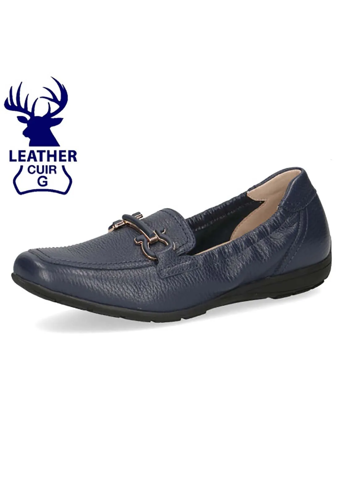 Ladies Slip On Shoe - Ocean Deer
