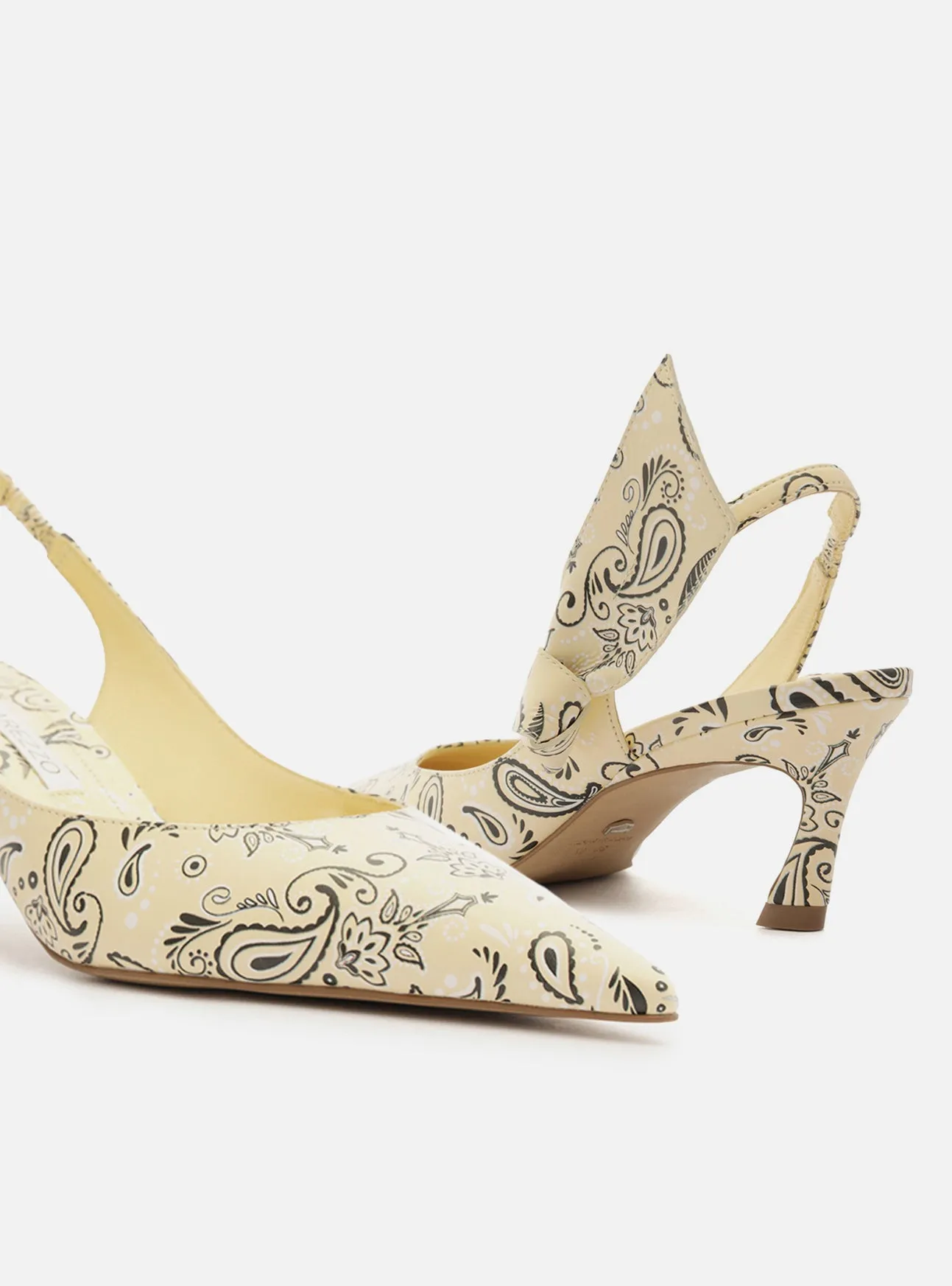 Laura Mid Stiletto Paisley Pump
