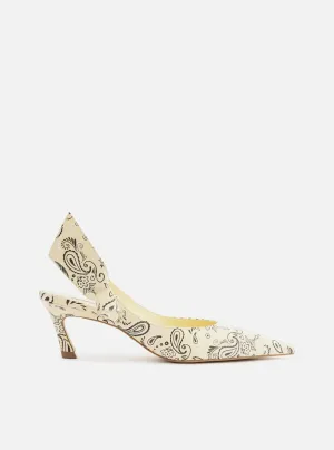 Laura Mid Stiletto Paisley Pump
