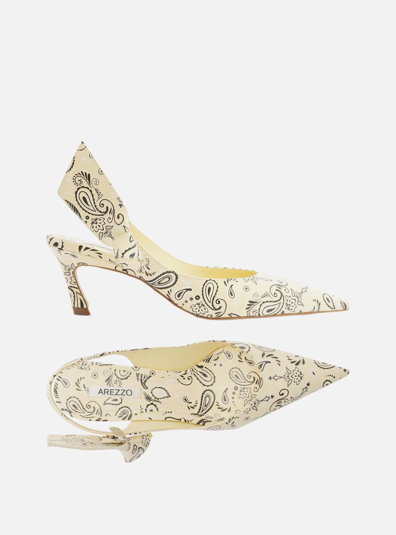 Laura Mid Stiletto Paisley Pump