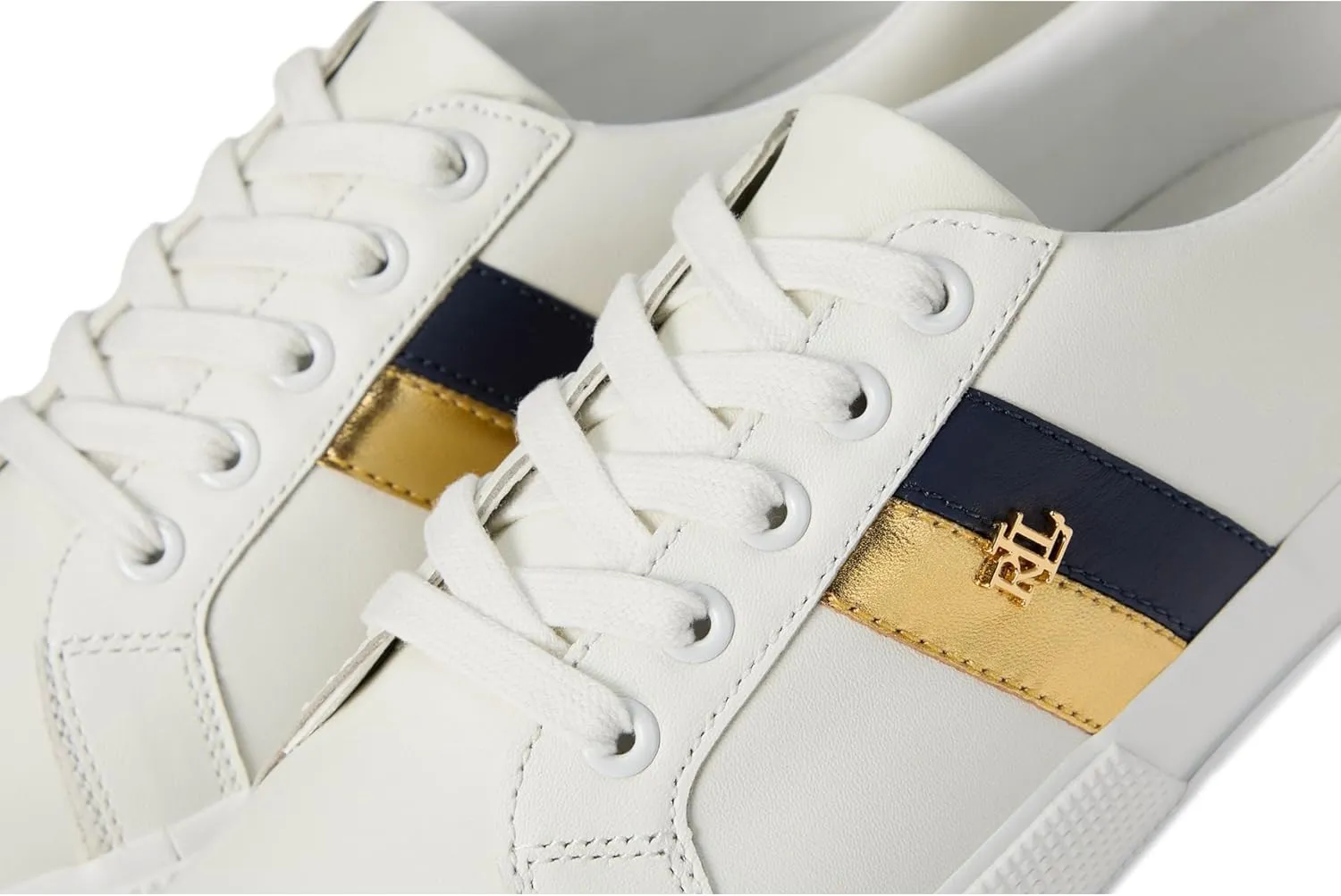 Lauren Ralph Lauren Janson II Leather Sneakers