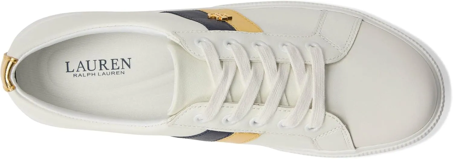 Lauren Ralph Lauren Janson II Leather Sneakers