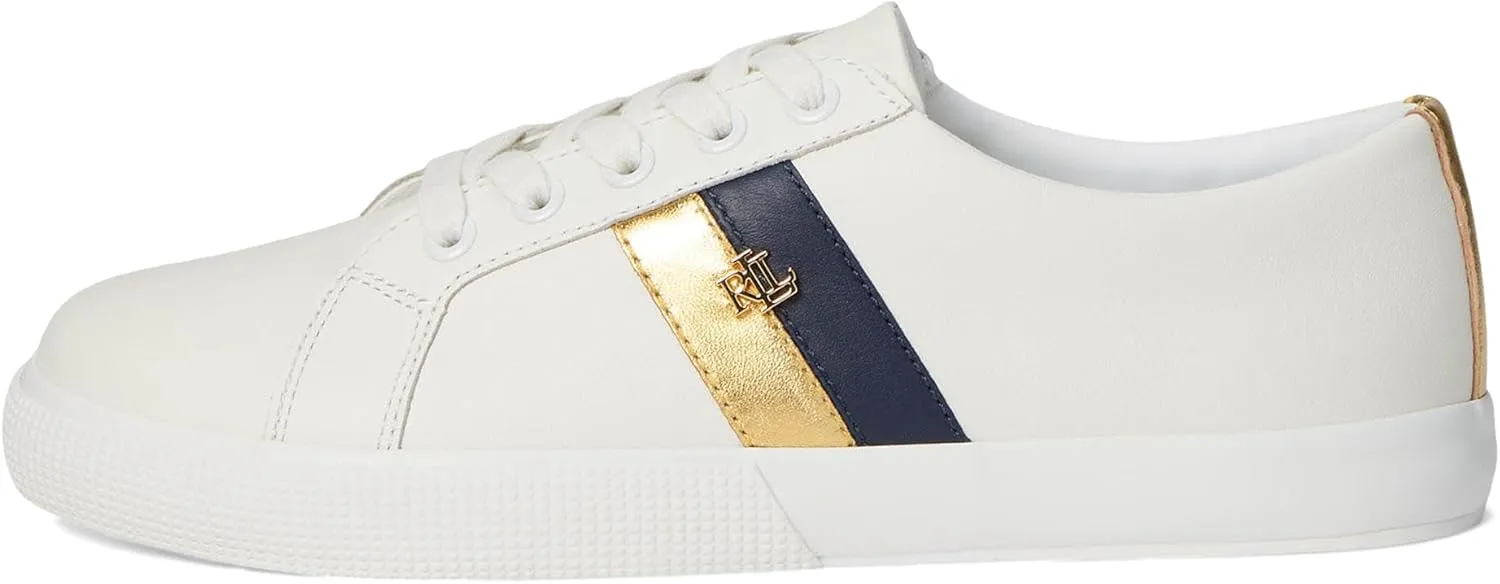 Lauren Ralph Lauren Janson II Leather Sneakers