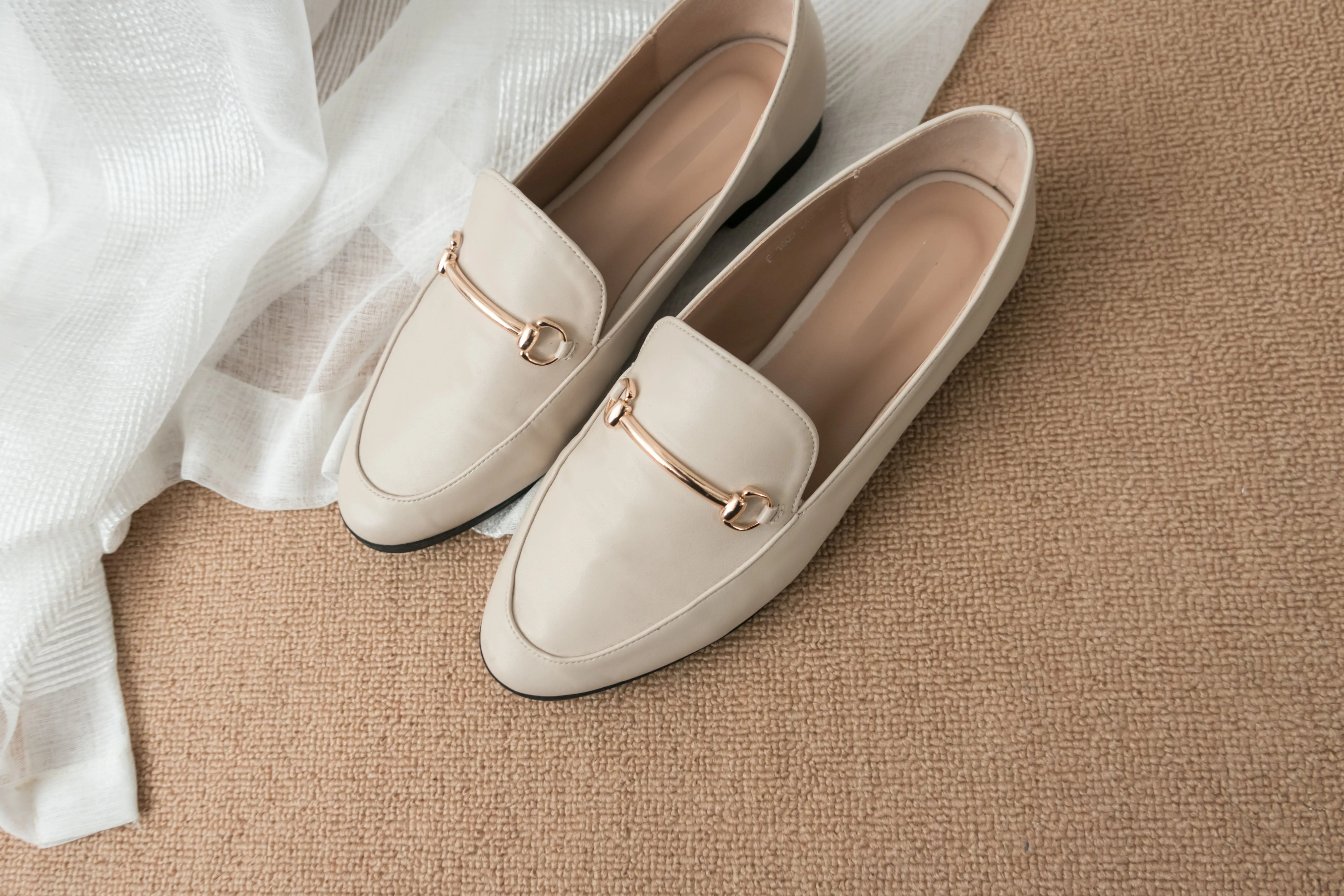 leather Ivory daily, loafer/ SH8095