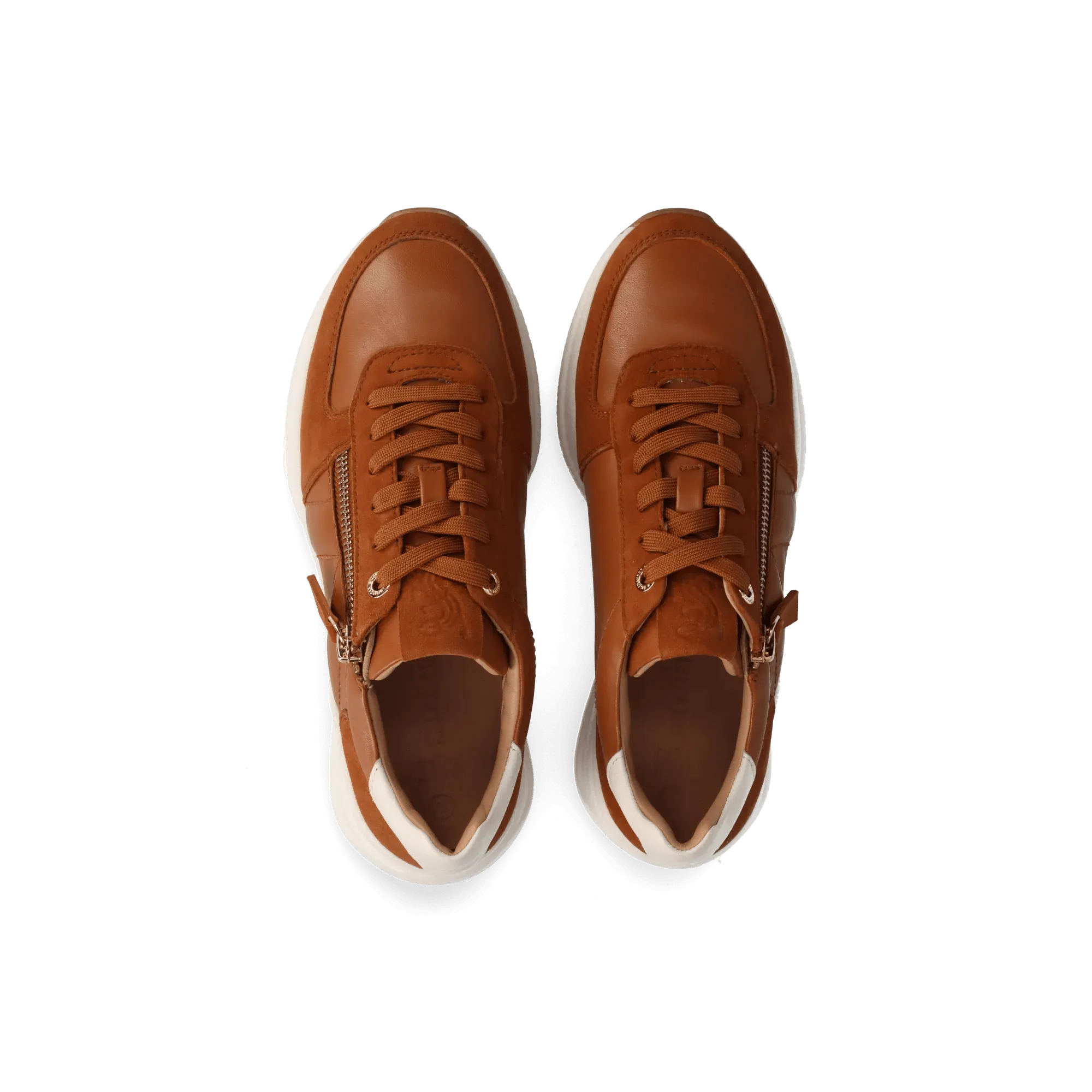 Leder Sneaker cognac