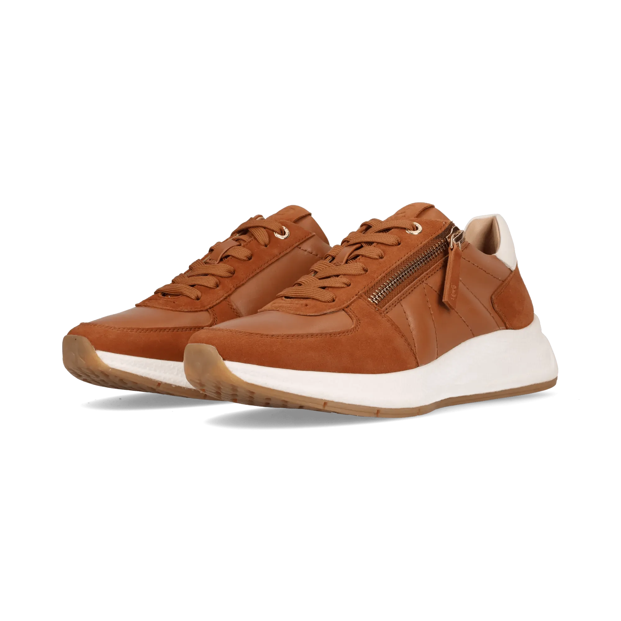 Leder Sneaker cognac