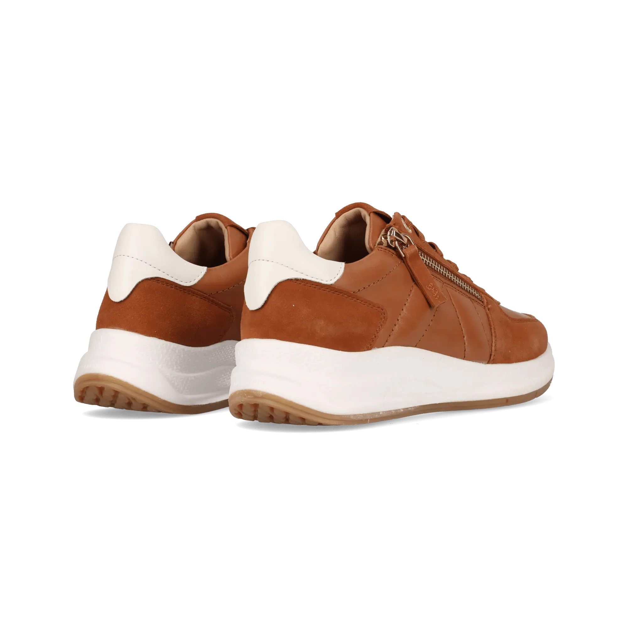 Leder Sneaker cognac