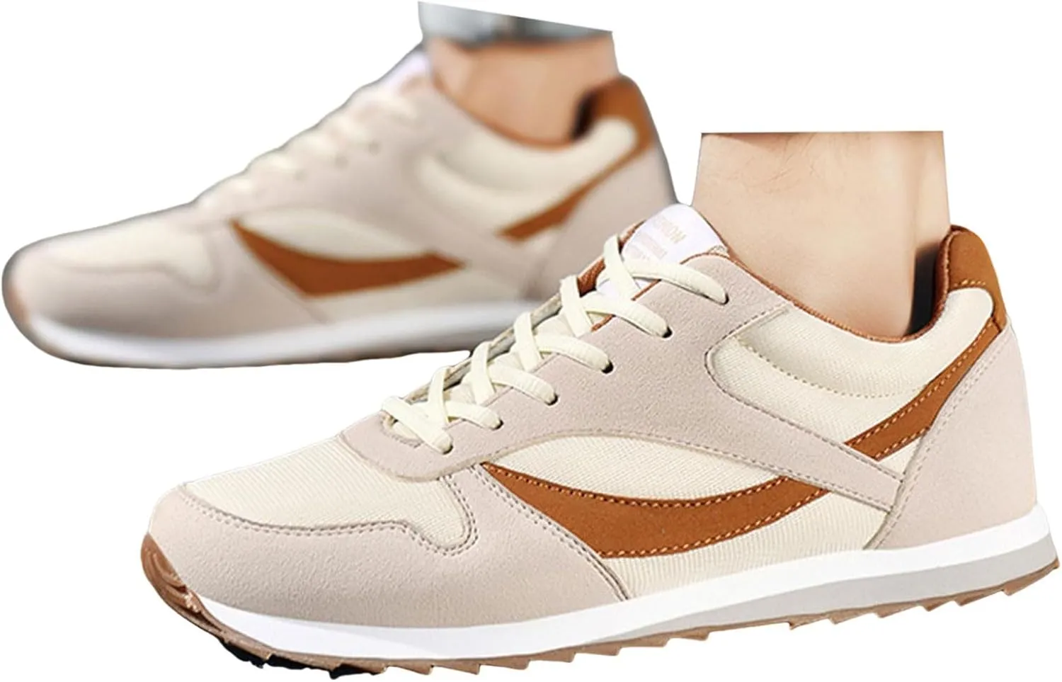 Lightweight Shoes Fashion Lady Flying Woven Breathable Wear Cushion Sneakers