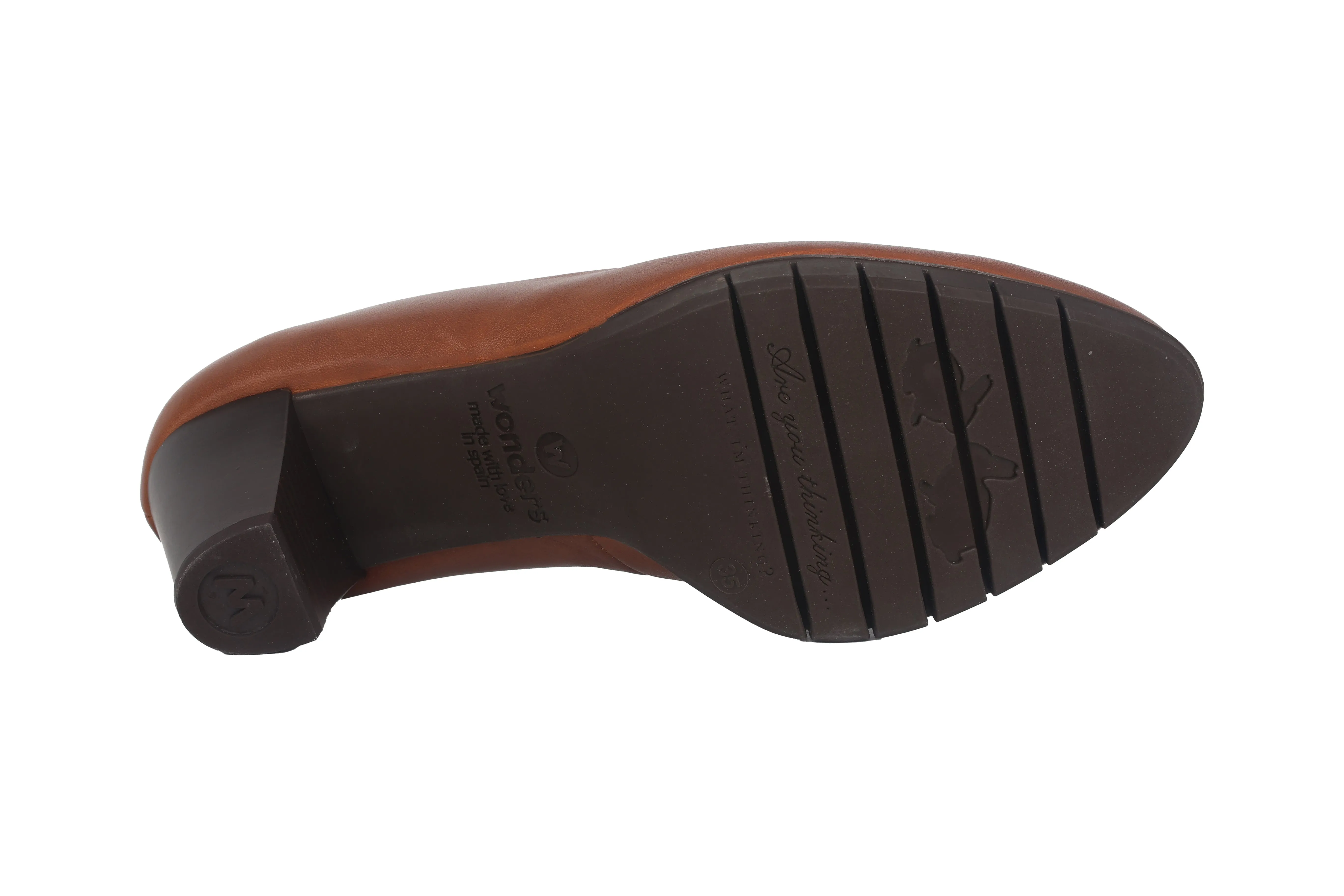 'Lucy' women's pump - Brown
