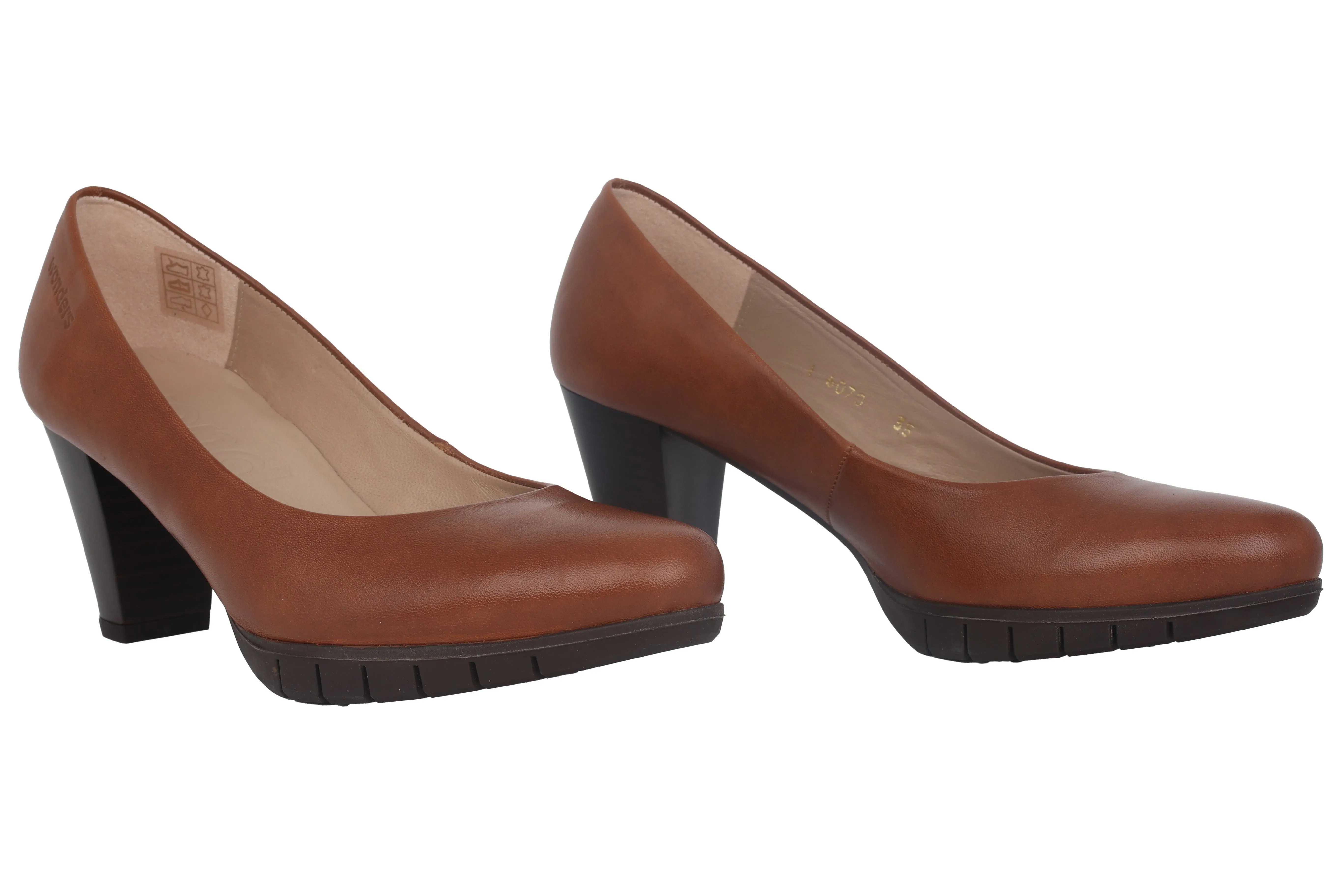 'Lucy' women's pump - Brown