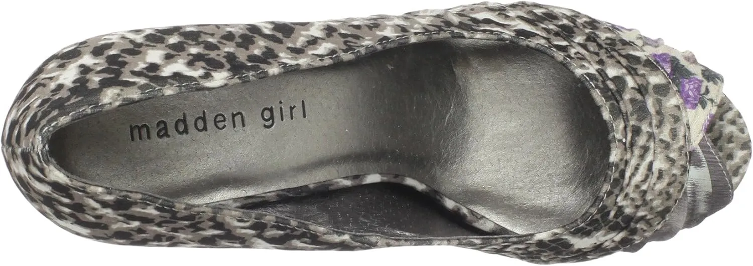 Madden Girl Women's Kandora Open-Toe Pump